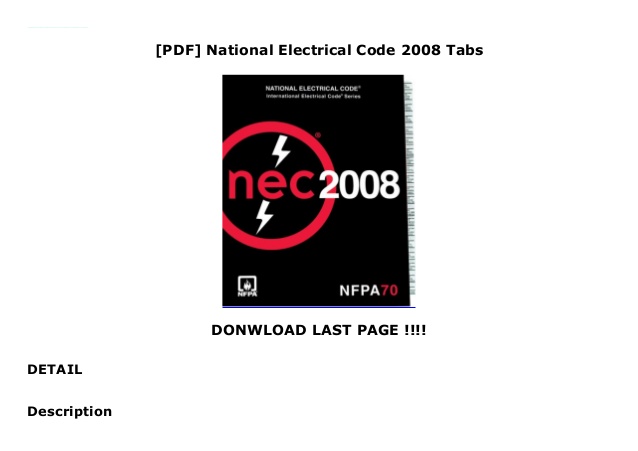 Nec code book 2019 pdf free download pdf